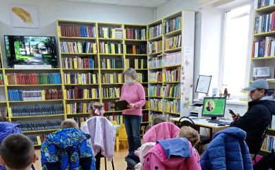 В гостях у дедушки Корнея