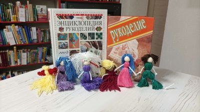Кукла из ниток