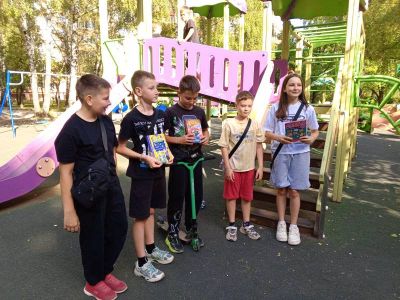 В день знаний вместе с нами